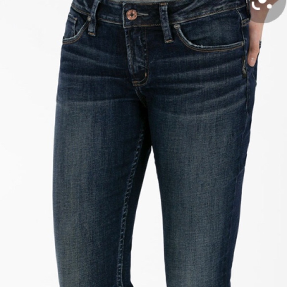 Silver jeans